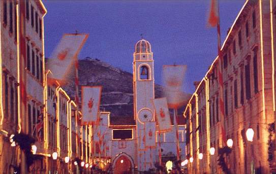 Festa sv. Vlaha u Dubrovniku, Terra Croatica ( detalj )